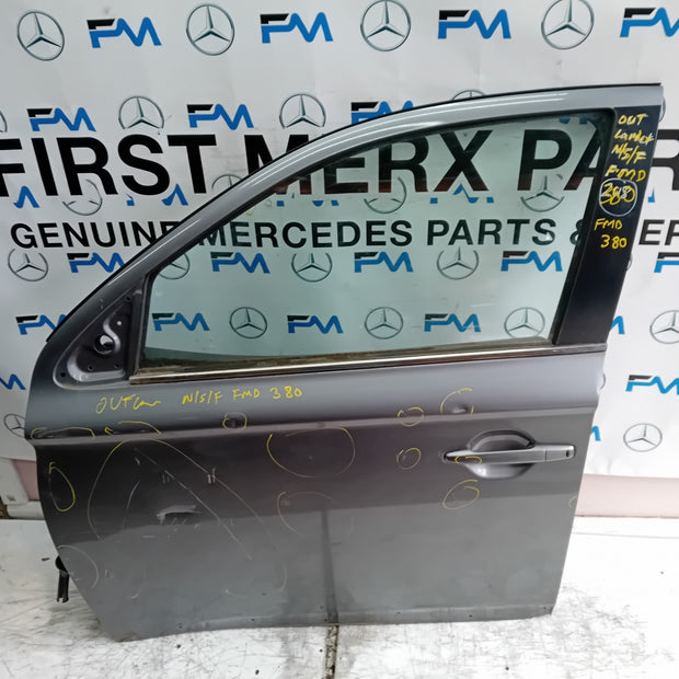 MITSUBISHI OUTLANDER MK3 PASSENGER FRONT DOOR NSF GREY COMPLETE FMD380