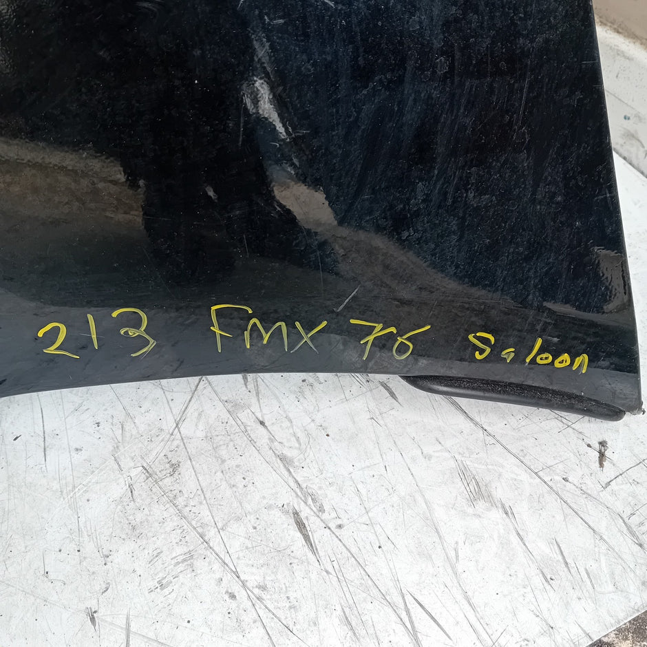 MERCEDES BENZ E-CLASS W213 SALOON REAR BUMPER BLACK 2016 ON A2138850001 FMX76