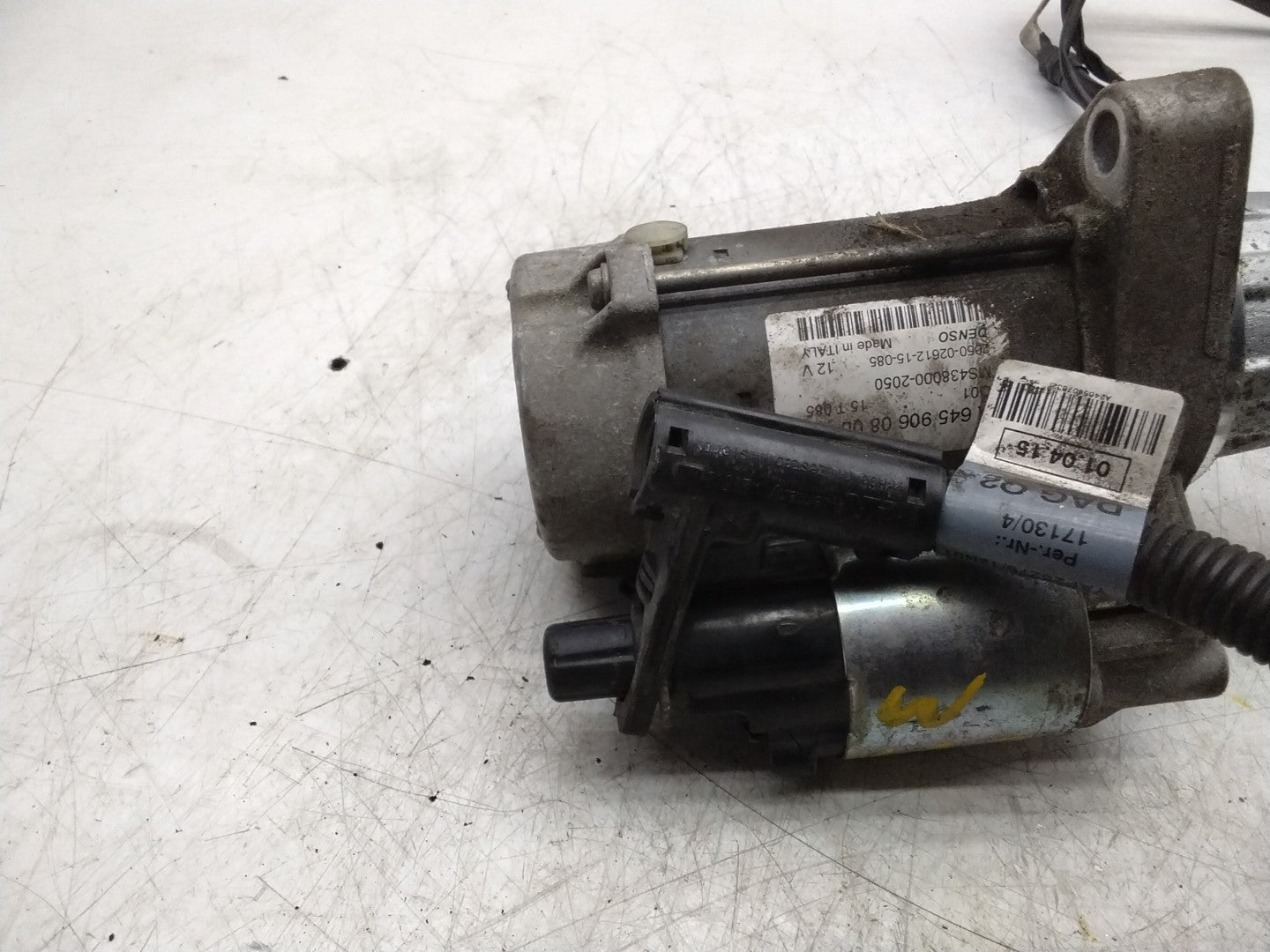 MERCEDES BENZ  A-CLASS W176 STARTER MOTOR DENSO A6459060800 FMR61