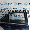 MERCEDES C-CLASS W204 SLN DRIVER REAR DOOR OSR BLUE 2008-14 COMPLETE FMD458