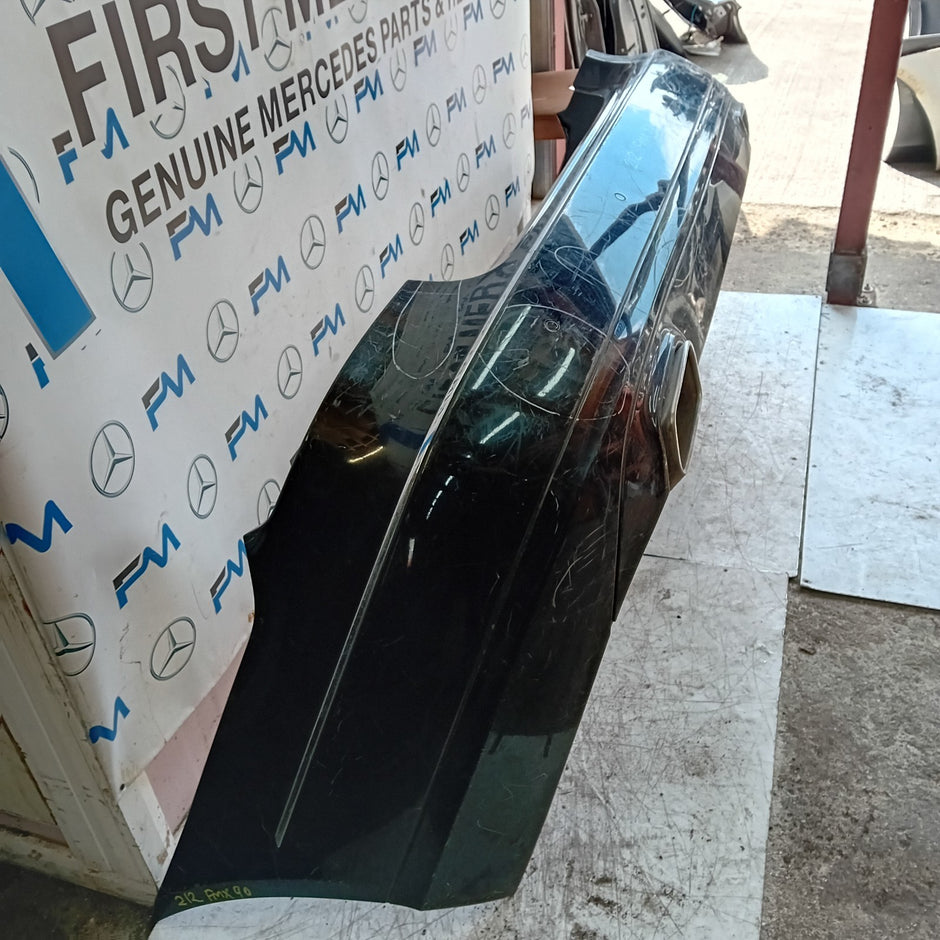 MERCEDES E-CLASS W212 ESTATE REAR BUMPER BLACK 2014 A2128851625 FMX90
