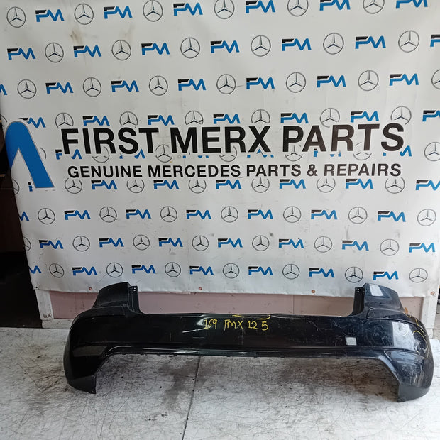 MERCEDES BENZ A-CLASS W169 REAR BUMPER BLACK 2004-12 A1698850838 FMX125