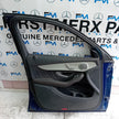 MERCEDES BENZ GLC X253 PASSENGER FRONT DOOR NSF BLUE 2016 ON COMPLETE FMD264