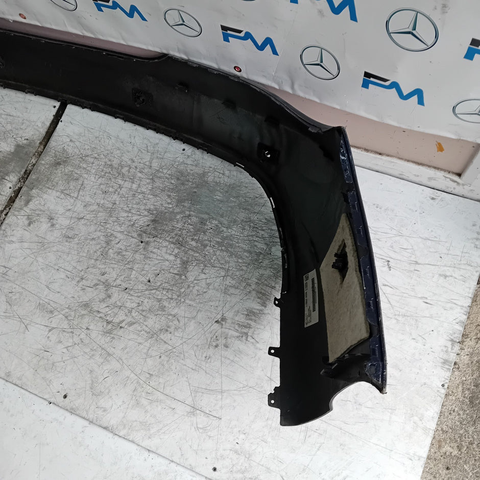 MERCEDES BENZ CLA W117 REAR BUMPER 2015 BLUE A1178800440 FMX48
