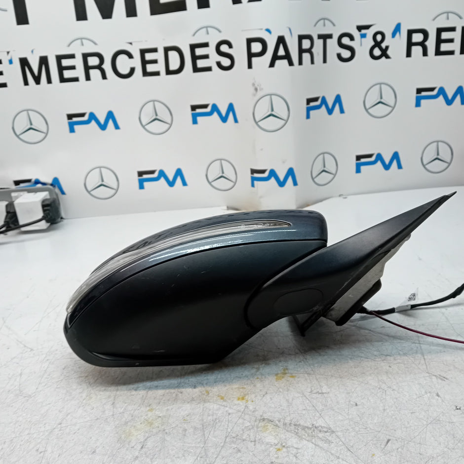 MERCEDES BENZ C-CLASS W205 DRIVER WING MIRROR OS GREY  A2058101616 FMM83