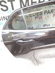 MERCEDES BENZ GLA X156 DRIVER REAR DOOR OSR BLACK 2014-19 COMPLETE FMD321