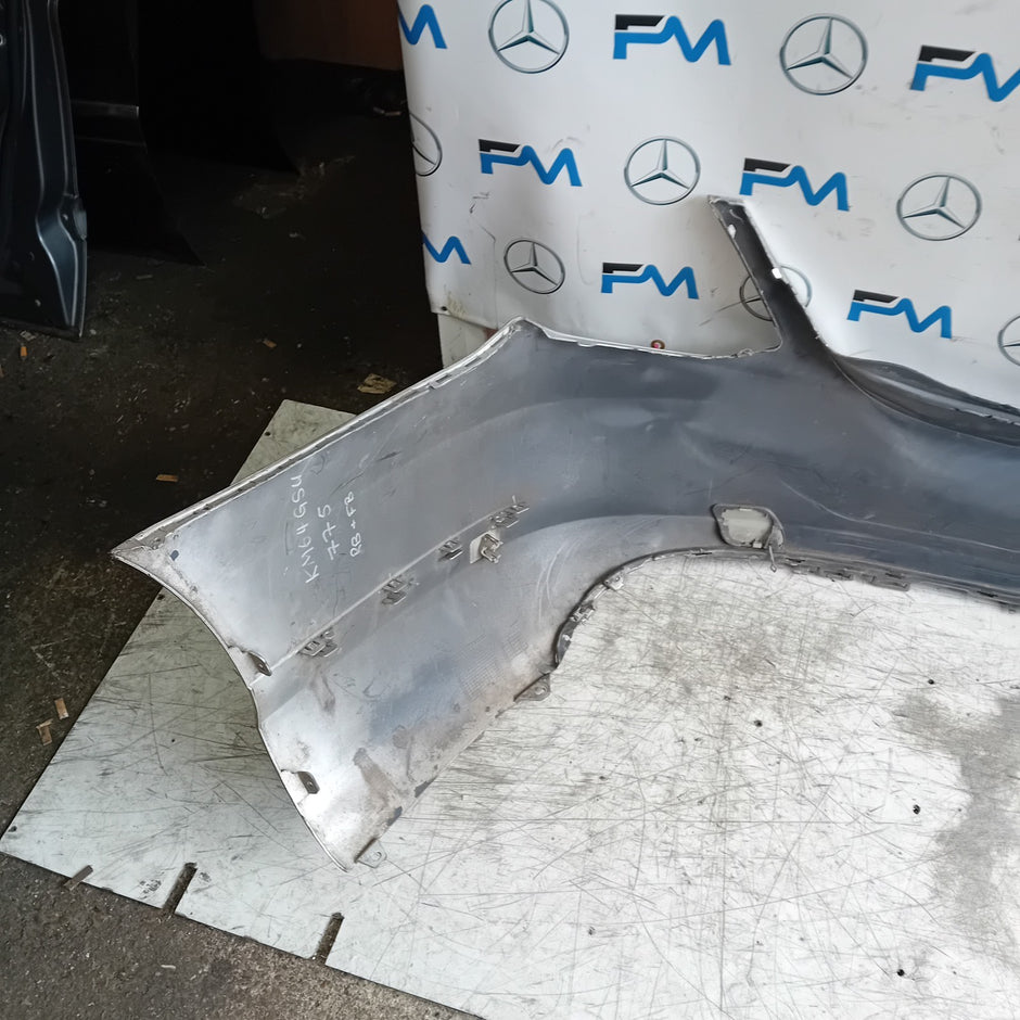 MERCEDES C-CLASS W205 SLN REAR BUMPER 2014 SILVER A2058850138 FMX44