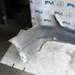 MERCEDES C-CLASS W205 SLN REAR BUMPER 2014 SILVER A2058850138 FMX44