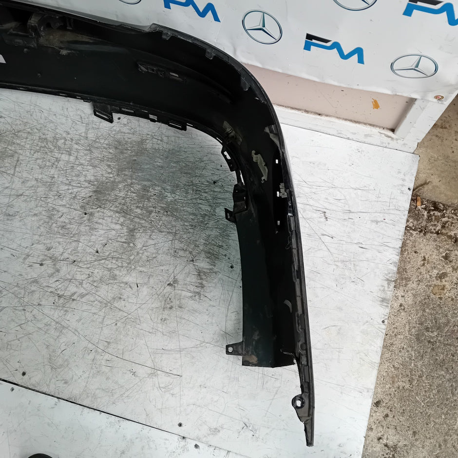 MERCEDES BENZ C-CLASS W205 COUPE REAR BUMPER 2015 BLACK COMPLETE FMX63