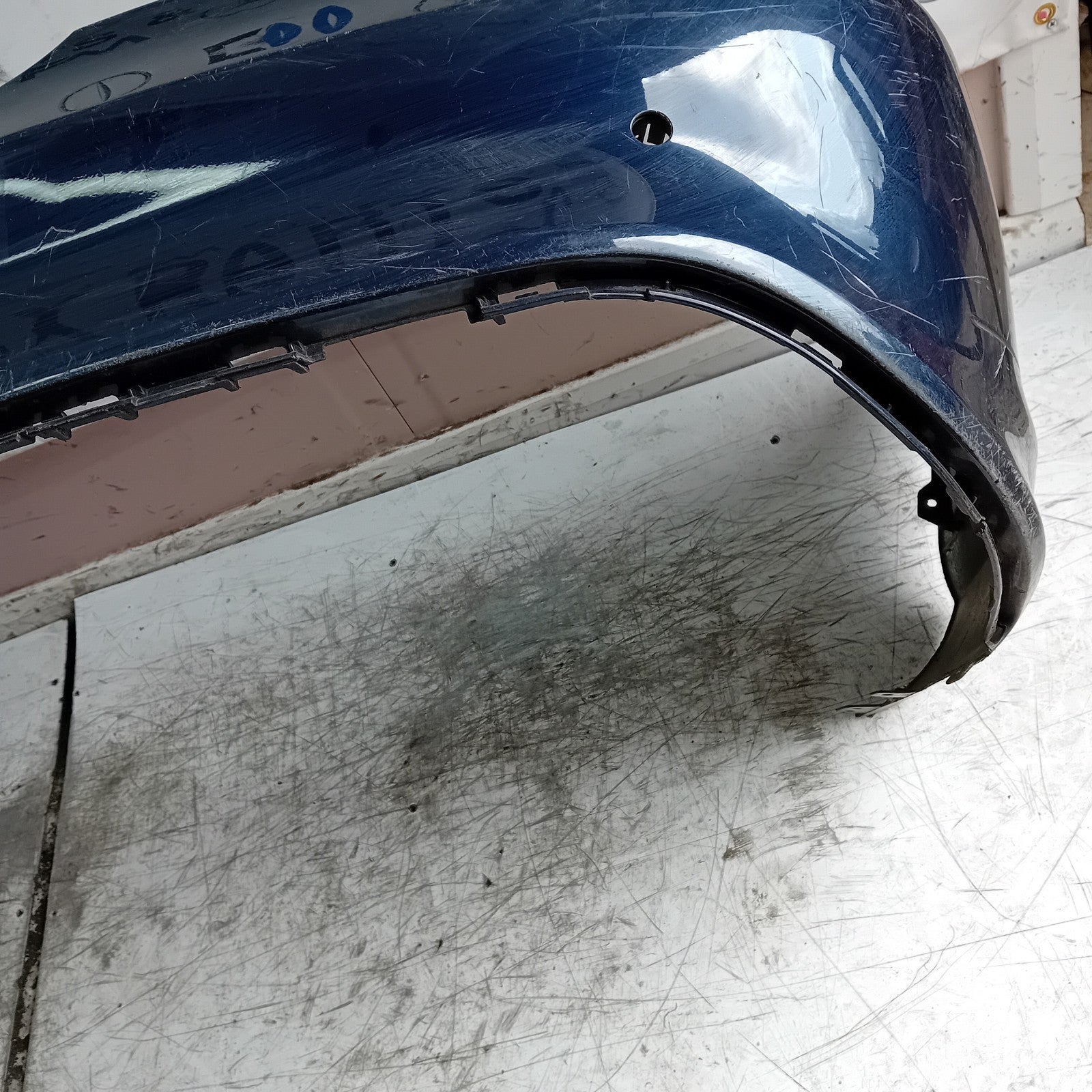 MERCEDES BENZ CLA W117 REAR BUMPER 2015 BLUE A1178800440 FMX48
