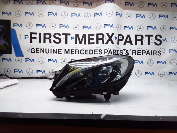 2018 MERCEDES C-CLASS W205 N/S Passenger Side Front Headlight A2059067503 FMH43 
