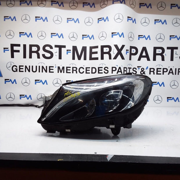 2018 MERCEDES C-CLASS W205 N/S Passenger Side Front Headlight A2059067503 FMH43 
