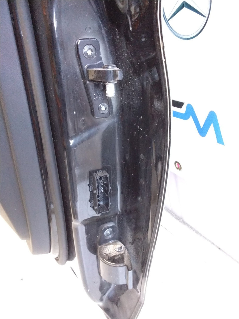 MERCEDES BENZ GLC W253 PASSENGER SIDE FRONT DOOR N/S/F COMPLETE BLACK FMD65