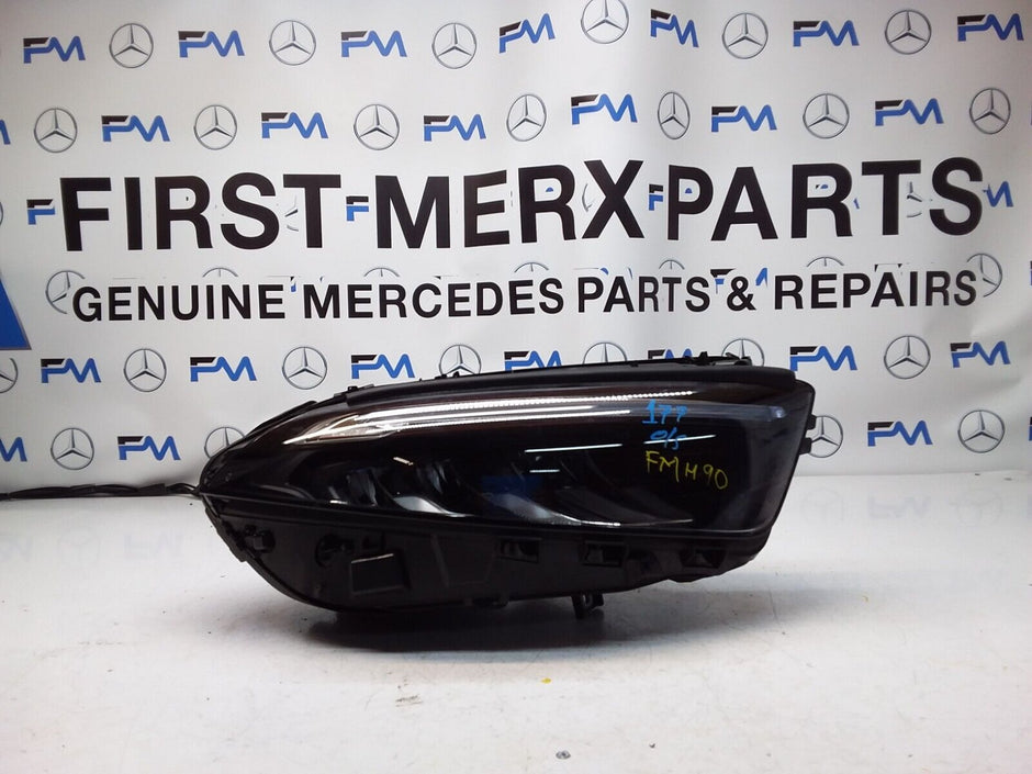 2018 MERCEDES A CLASS W177 HEADLIGHT LED FACELIFT DRIVER OS A1779064606 FMH90