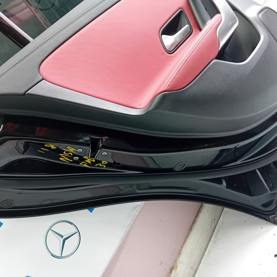 MERCEDES BENZ CLS W118 PASSENGER SIDE REAR DOOR N/S/R COMPLETE BLACK FMD30