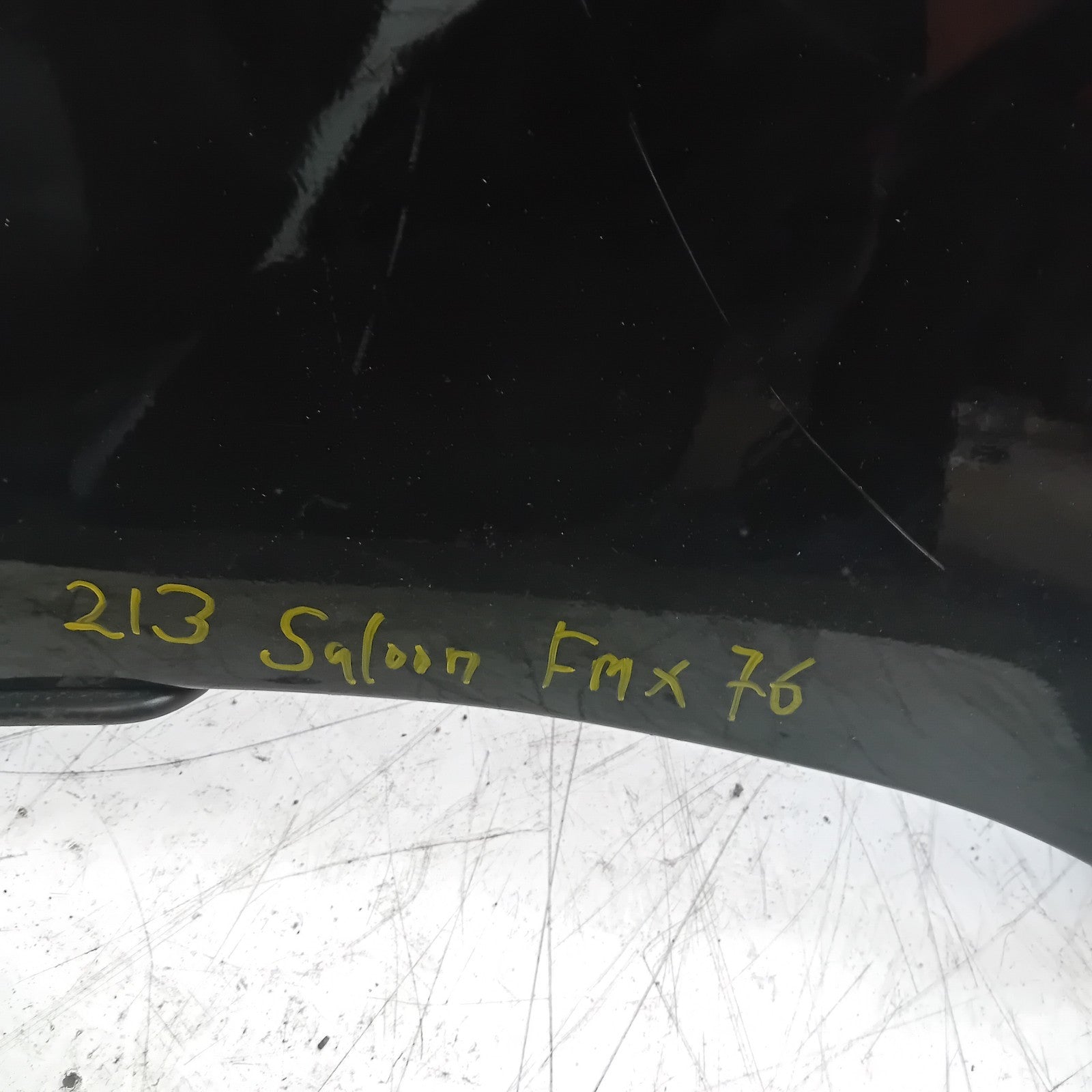 MERCEDES BENZ E-CLASS W213 SALOON REAR BUMPER BLACK 2016 ON A2138850001 FMX76
