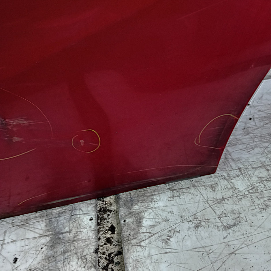 MERCEDES A-CLASS W176 PASSENGER REAR DOOR NSR RED COMPLETE 2012-18 FMD413