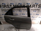 MERCEDES BENZ  E-CLS W212  DRIVER REAR DOOR OSR GREY 2009-16  FMD597