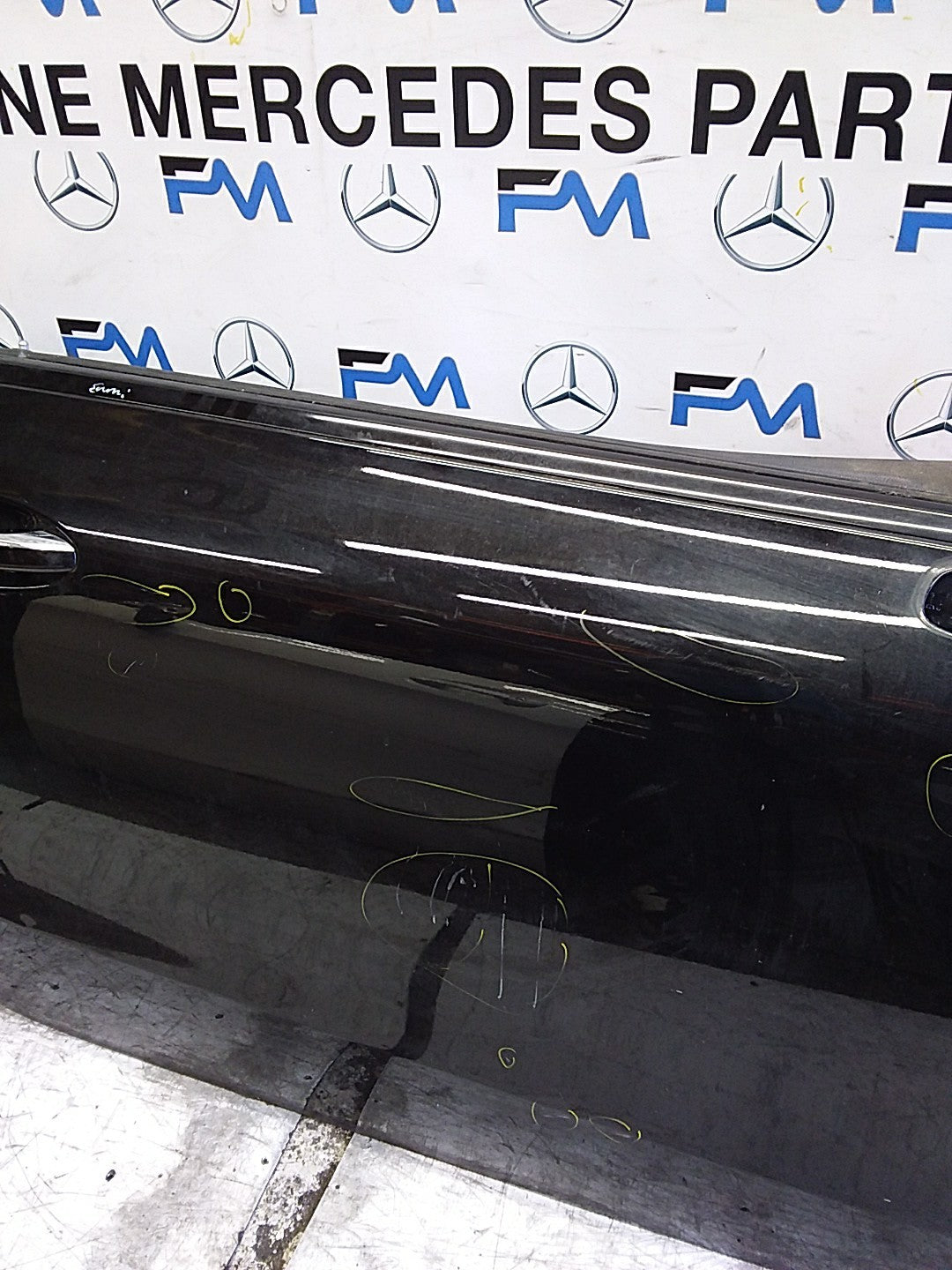 MERCEDES E-CLASS C238  COUPE DRIVER FRONT DOOR OSF BLACK 2016 ONWARDS FMD623
