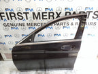MERCEDES C-CLS W205 SLN PASSENGER FRONT DOOR NSF BLACK 2014-21  FMD596