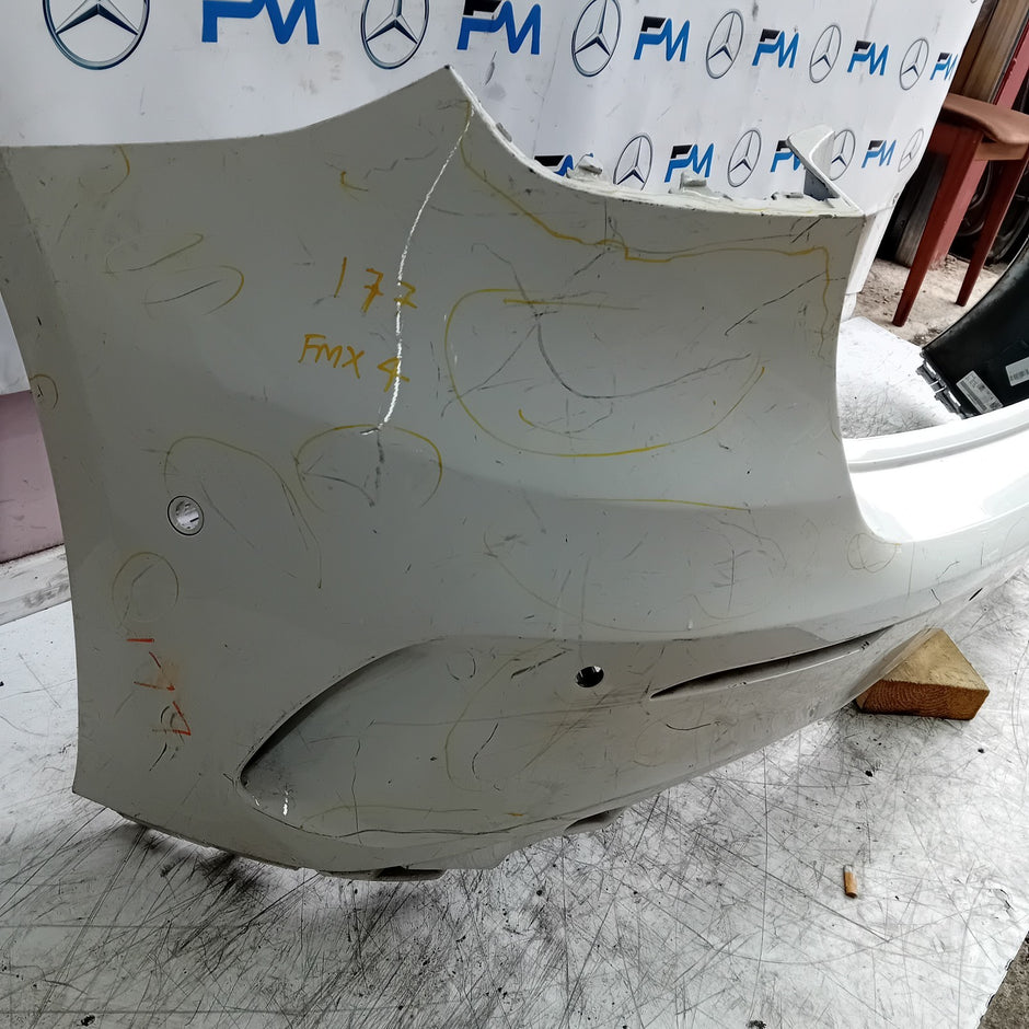 MERCEDES BENZ  A-CLASS W177 REAR BUMPER A1778804801 2018 WHITE FMX4