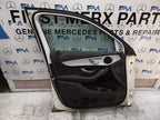MERCEDES GLC W253 COUPE PASSENGER FRONT DOOR NSF WHITE 2016-2019 FMD543