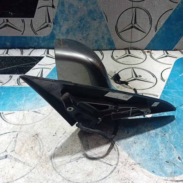 MERCEDES A CLASS WING MIRROR MANUAL FOLDING LEFT SIDE IN GREY/893 W176 MK3 2013