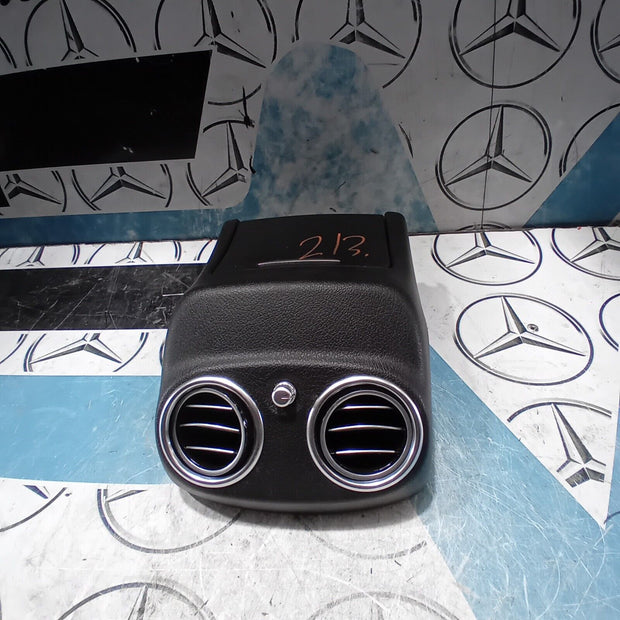 MERCEDES E CLASS W213 (2016+) REAR CENTRE CONSOLE TRIM COVER A2138306200 N163