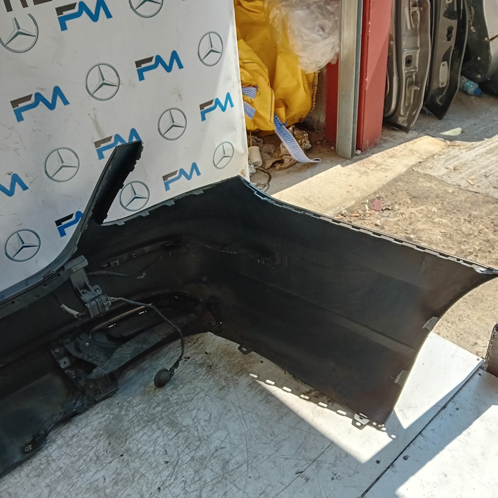 MERCEDES E-CLASS W213 S SALOON REAR BUMPER 2016 A2138850025 GREY COMPLETE FMX104