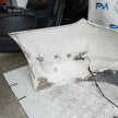 MERCEDES BENZ C-CLASS W205 SLN REAR BUMPER 2015 WHITE A2058850138 FMX54