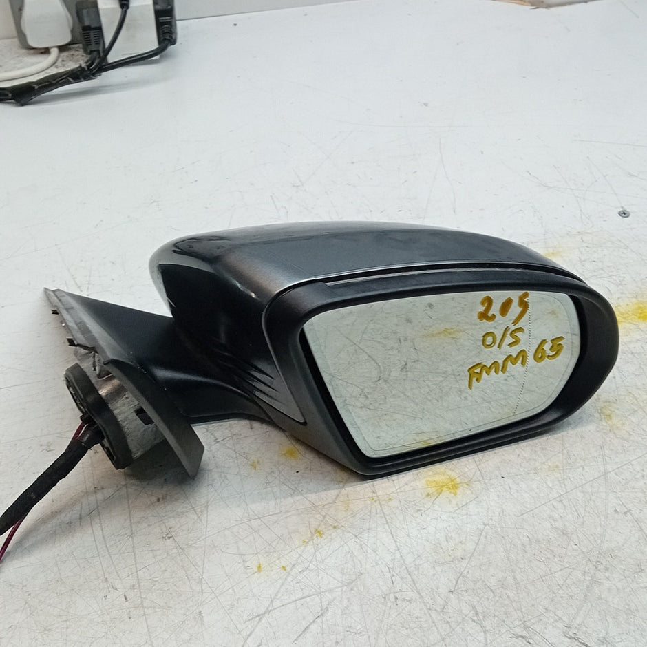 MERCEDES C-CLASS W205 DRIVER  WING MIRROR OSF GREY 2014 PL A2058104402 FMM65