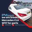 MERCEDES BENZ CLA W117/BREAKING- HEAD LIGHT , TAIL LIGHT & WING MIRROR