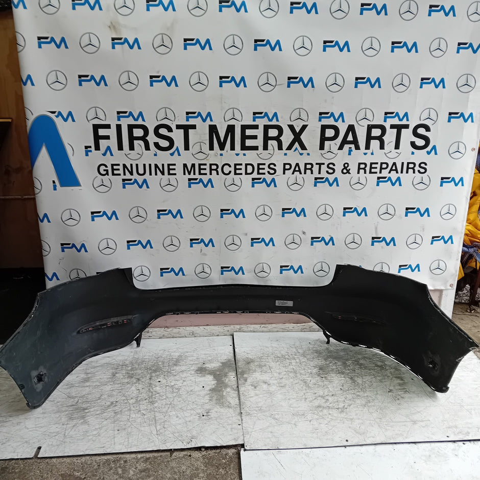 MERCEDES BENZ GLC W253 REAR BUMPER 2015 BLACK A2539852525 FMX50
