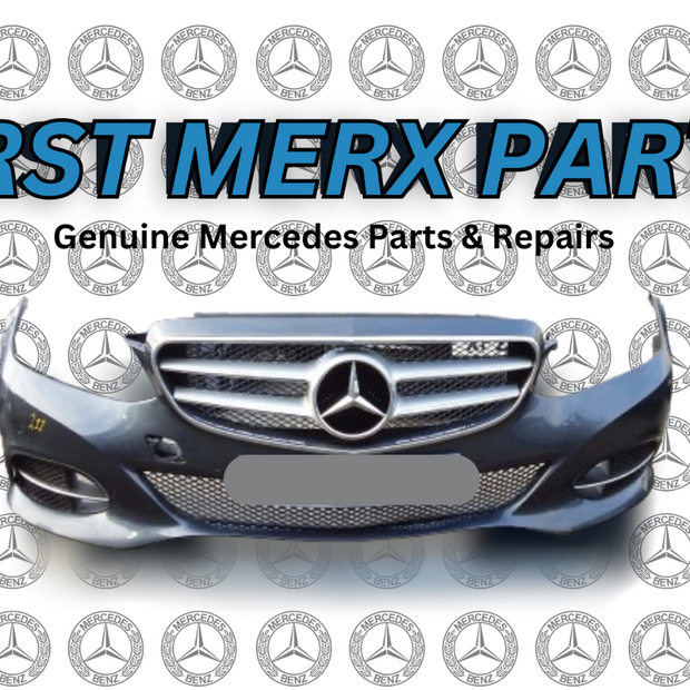 Mercedes E-Class SE W212 Complete Front Bumper (Black) 2013-2016