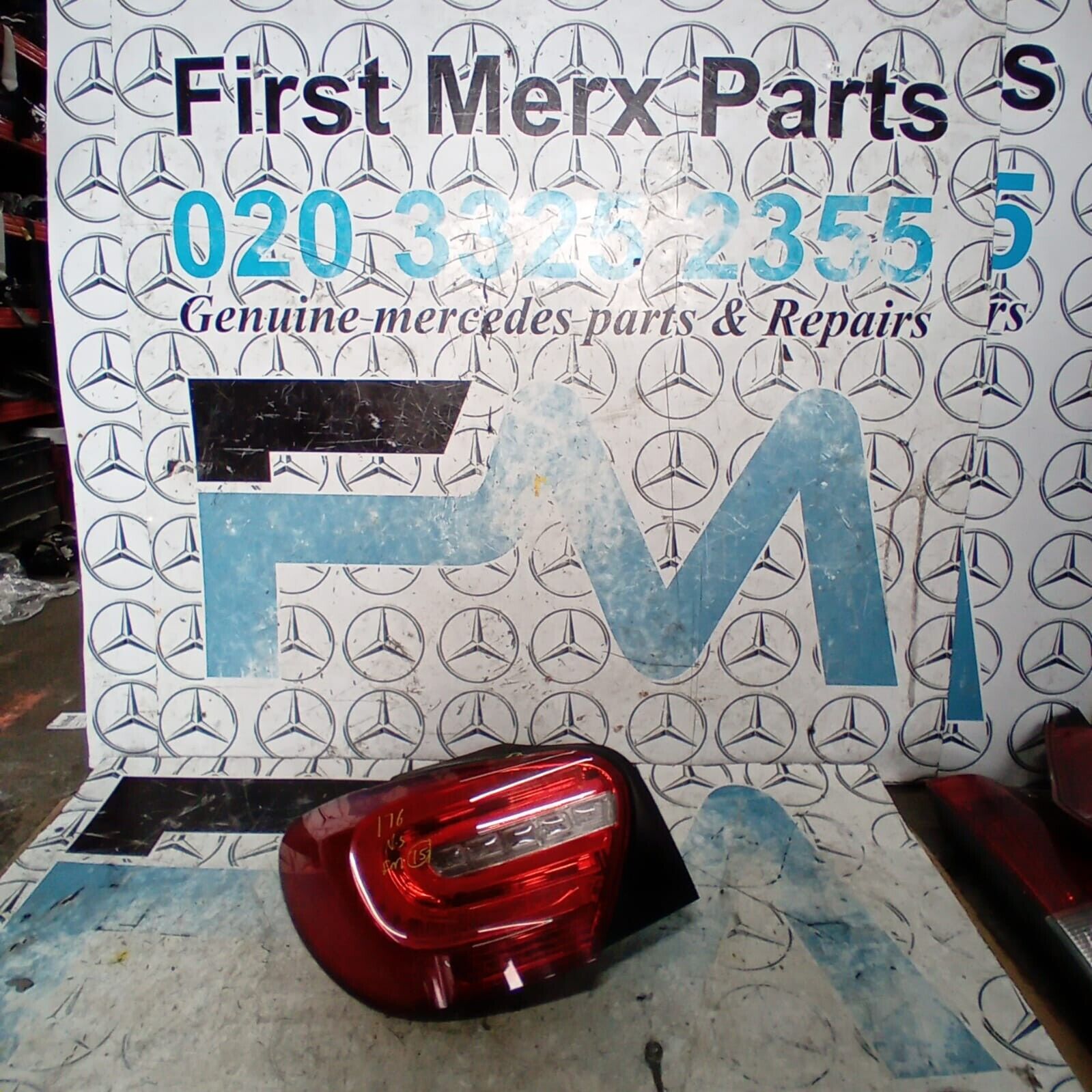 MERCEDES A CLASS W176 HATCHBACK 2015-2018 LED REAR TAIL LAMP LEFT A176 ...
