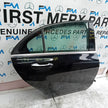 MERCEDES A-CLASS W176 SLN DRIVER REAR DOOR OSR BLACK 2012-18 COMPLETE FMD258