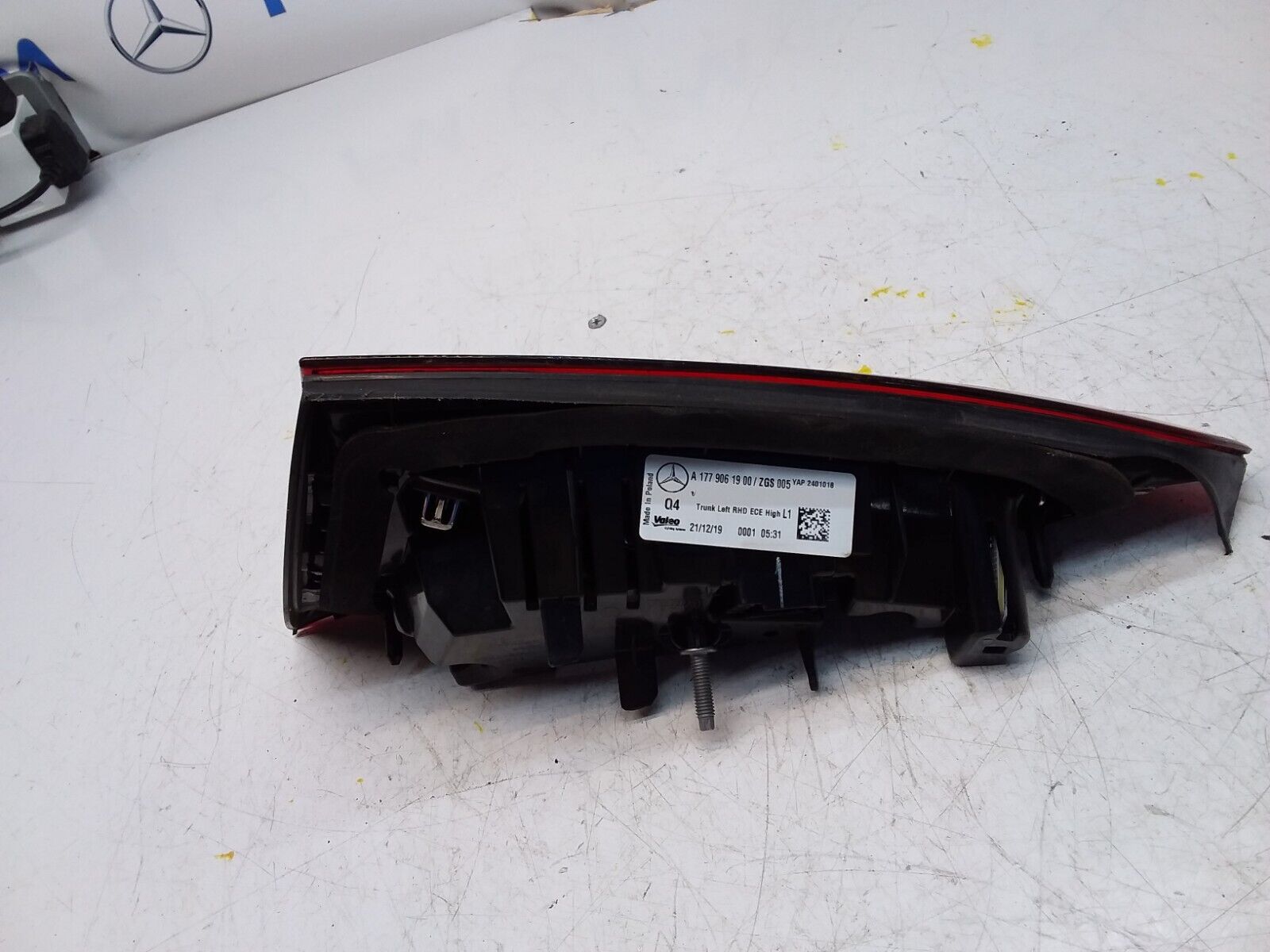 MERCEDES A CLASS W177 REAR PASSENGER SIDE LED LIGHT A1779061900 FMT13 2019