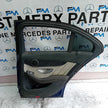MERCEDES C-CLASS W205 DRIVER REAR DOOR NSR 2014 ON BLUE COMPLETE FMD384