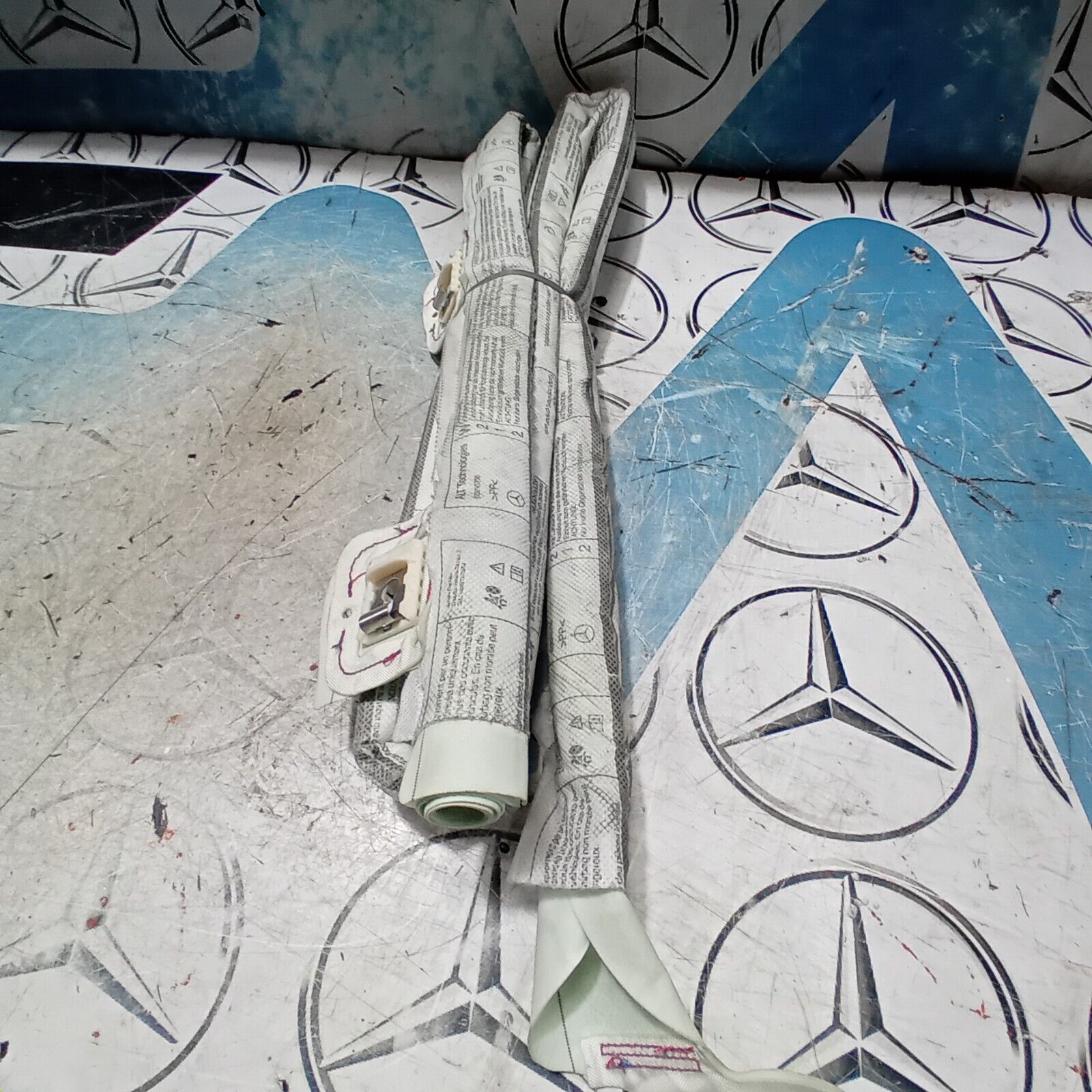 16/23MERCEDES-BENZ W212 AIRBAG CURTAIN/SIDE (PASSENGER SIDE) A2128604102 FM164