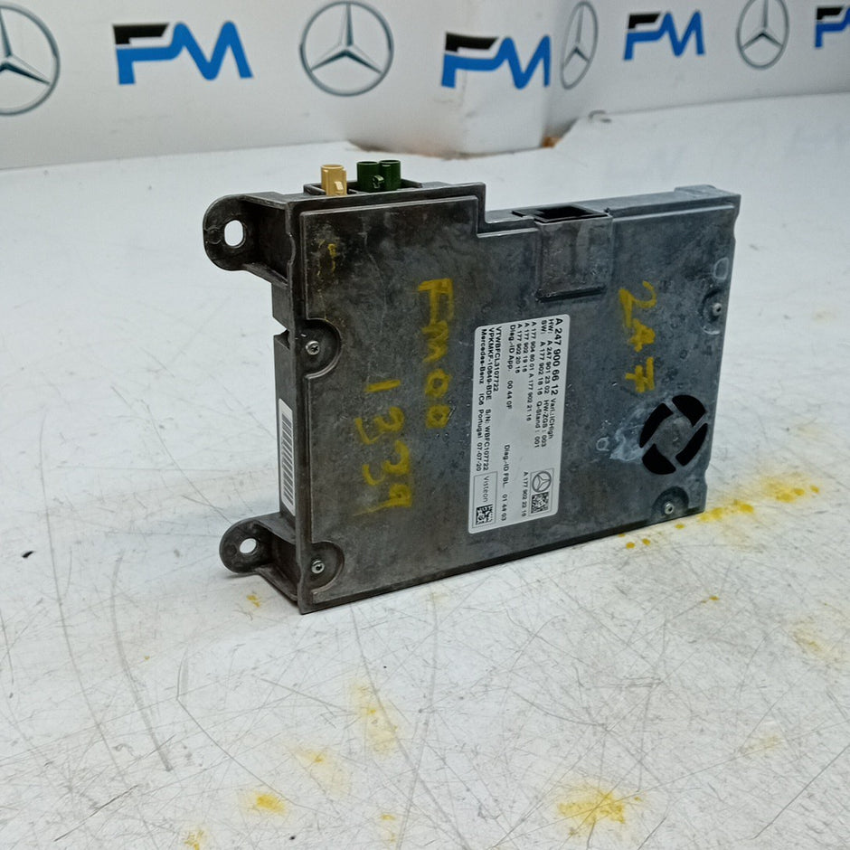 MERCEDES B-CLASS W247 INSTRUMENT CLUSTER CONTROL MODULE A2479006612 FM001339
