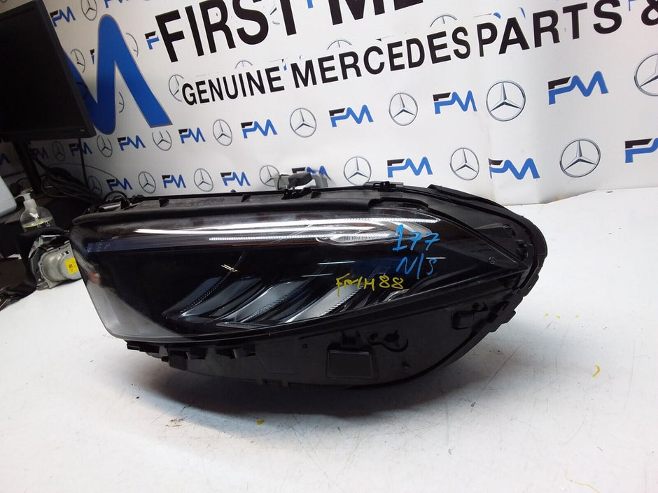2018 MERCEDES A CLASS W177 HEADLIGHT LED FACELIFT PASSENGER NS A1779064506 FMH88