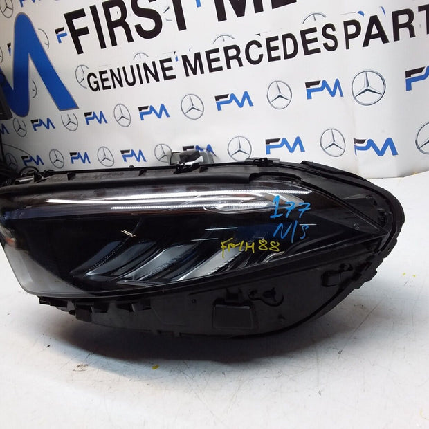 2018 MERCEDES A CLASS W177 HEADLIGHT LED FACELIFT PASSENGER NS A1779064506 FMH88
