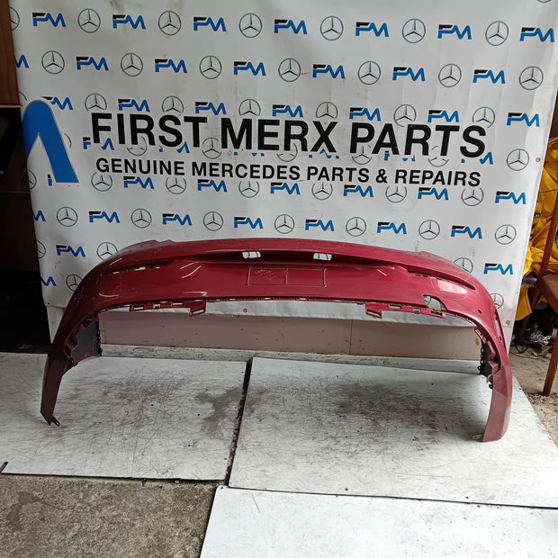 MERCEDES BENZ C-CLASS C205 CP REAR BUMPER 2014 RED FMX46