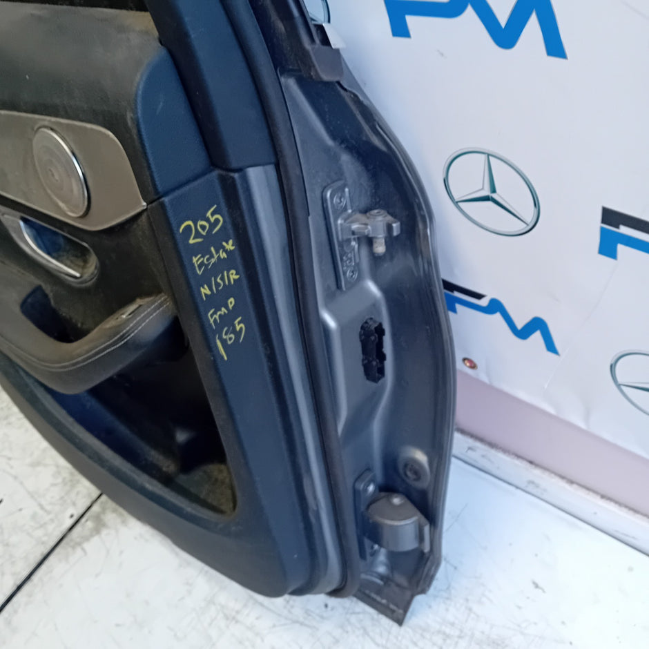 MERDEDES C-CLASS EST W205 PASSENGER REAR DOOR NSR GREY 2014 ON COMPLETE FMD185