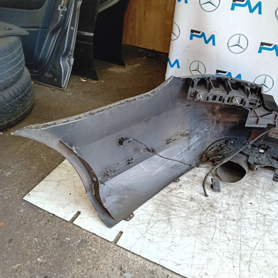 MERCEDES BENZ E-CLASS W212 REAR BUMPER BLACK 2014 A2128854465 FMX126