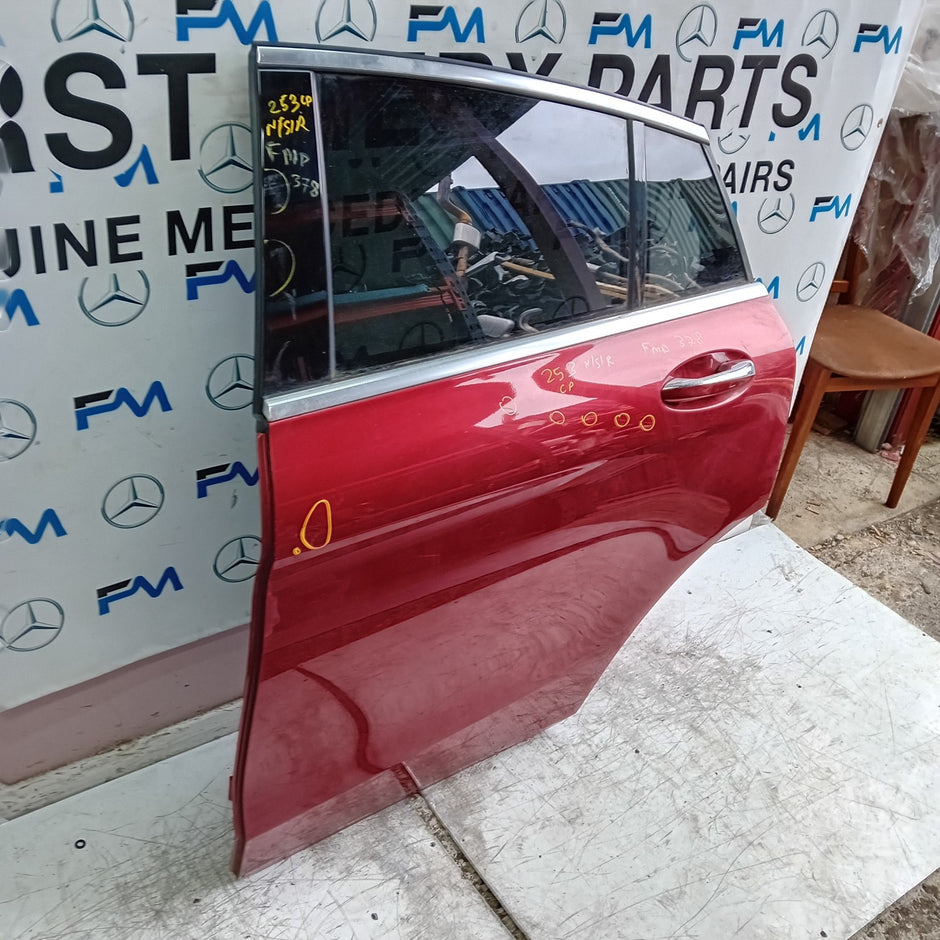 MERCEDES GLC X253 CP PASSENGER REAR DOOR NSR RED 2016 ON COMPLETE FMD378