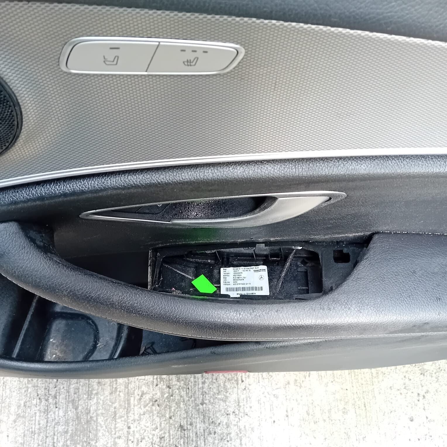 MERCEDES BENZ E-CLASS  W213  DRIVER SIDE FRONT ( OFF SIDE FRONT )