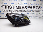 2018 MERCEDES C-CLASS W205 O/S Driver Headlight A2059068002 FMH47 LED INTELLIGEN