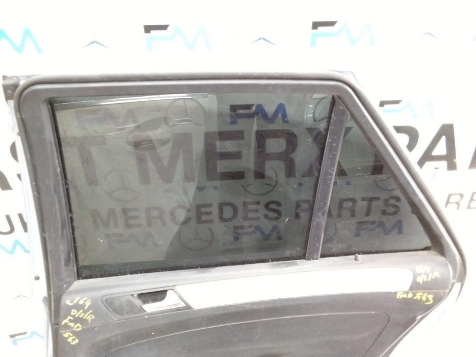 MERCEDES M-CLASS W164  DRIVER REAR DOOR OSR BLUE 2005-2011 COMPLETE FMD563