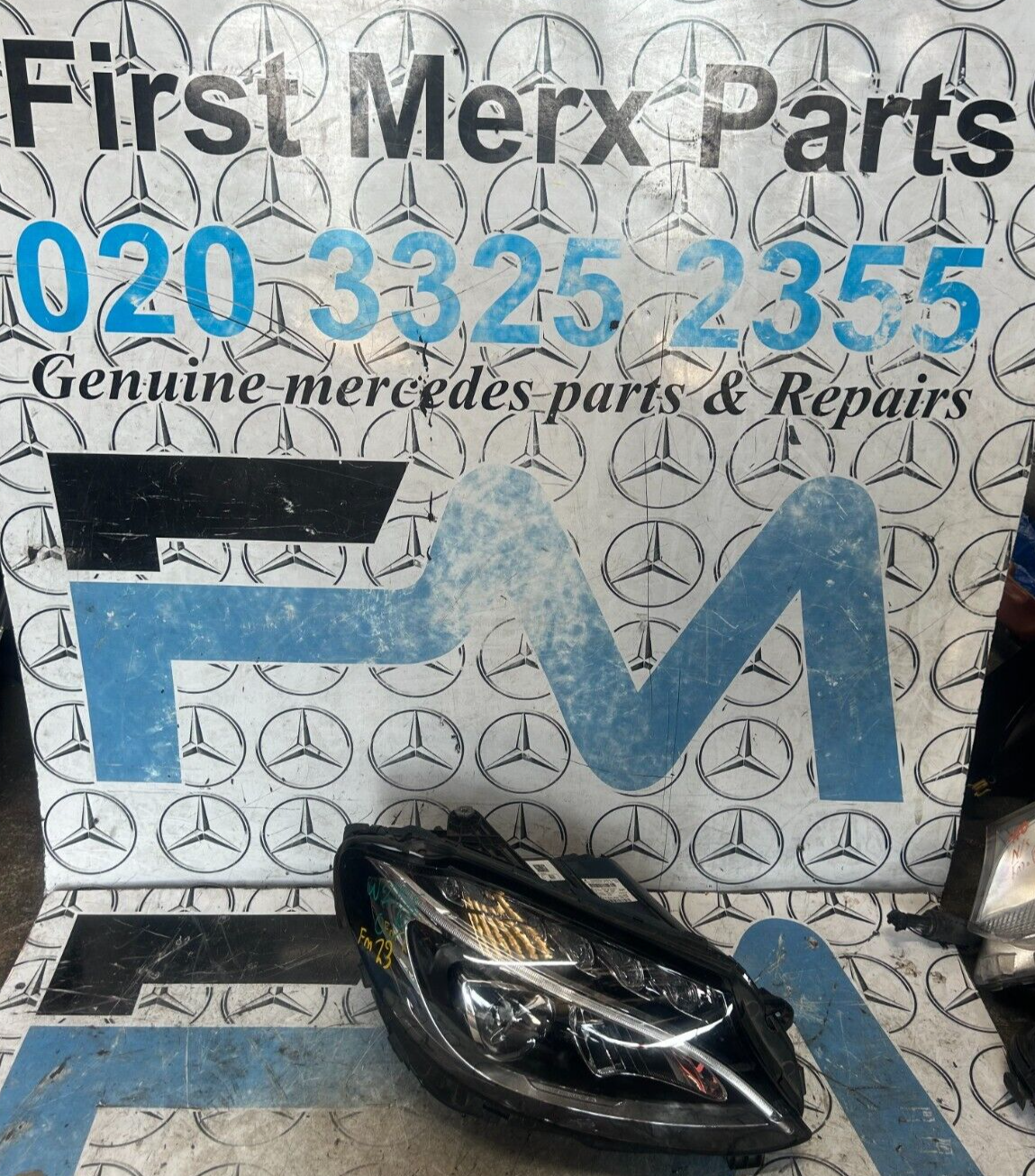 MERCEDES C CLASS  W205  HEADLIGHT O/S DRIVER SIDE 2014-2018 A2059062604 FMH23